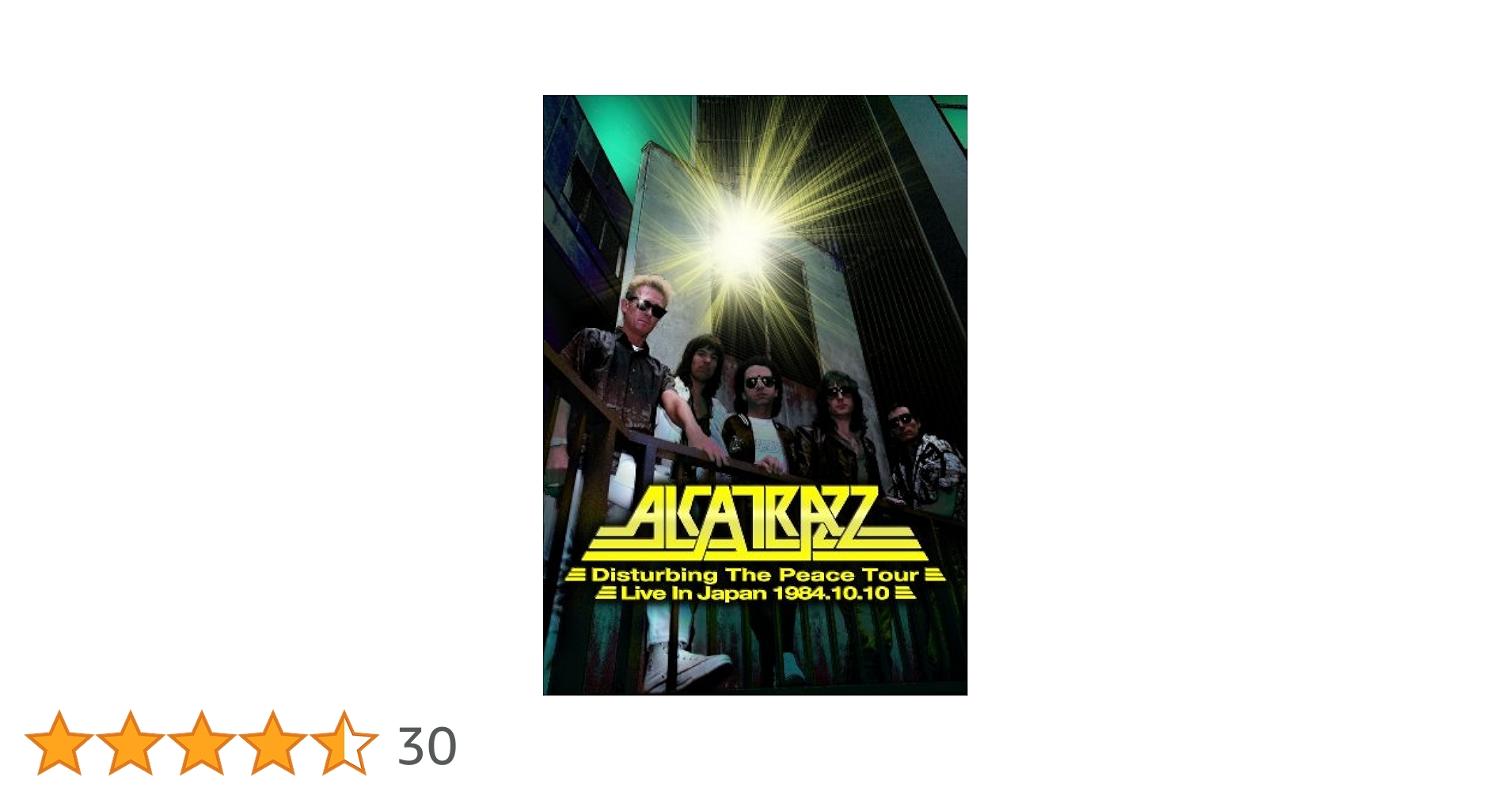 ALCATRAZZ    DISTURBING THE PEACE アルカトラス Alcatrazz - Disturbing the Peace Tour - Amazon.com Music